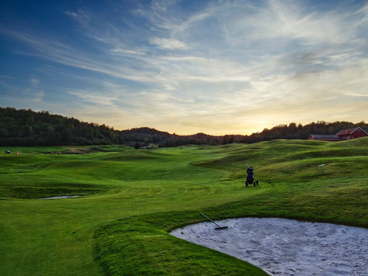 fudstyr til fairway‑områder